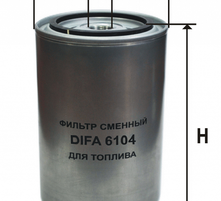 DIFA 6104, Фильтр топливный