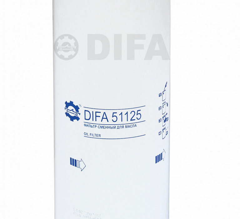 DIFA 51125, Фильтр масляный